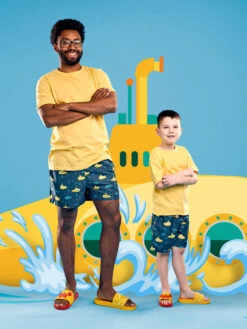 Lustige Badeshorts Für Jungen Gelbes U-Boot -Dedoles 11 05 23 fathersd…EG fullsize 17