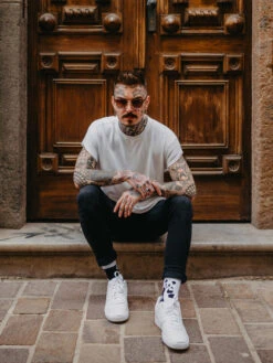 Lustige Socken Abstrakter Panda -Dedoles Abstract Panda 14