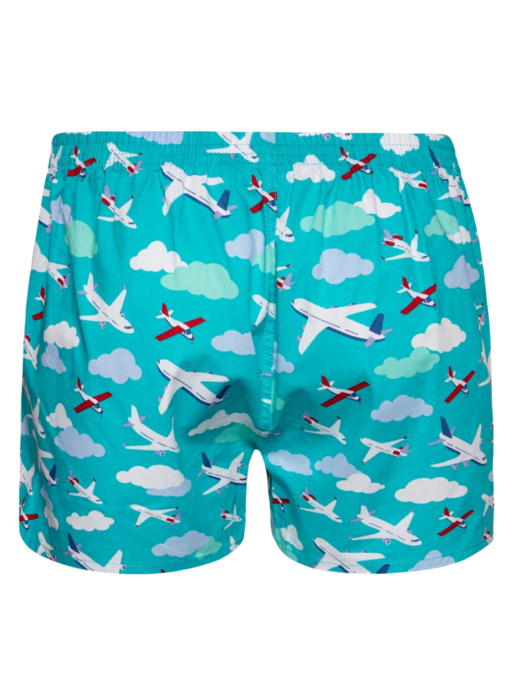 Lustige Shorts Für Männer Flugzeuge Und Wolken 4 Lustige Shorts Für Männer Flugzeuge Und Wolken – Bild 2