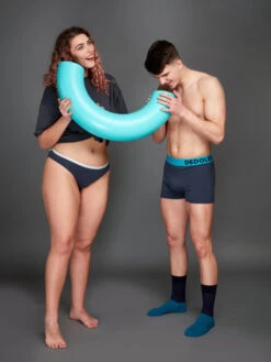 Anthrazitgraue Damenhöschen -Dedoles Anthracite Grey Women s Briefs 1