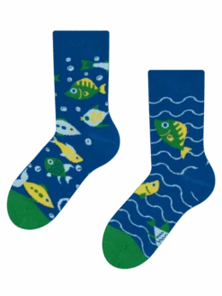 Lustige Kindersocken Aquariumfische