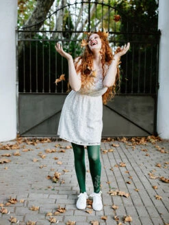 Lustige Nylonstrumpfhosen Herbstblätter -Dedoles Autumn Leaves 3