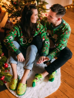 Lustige Hausschuhe Avocado-Liebe 11 Lustige Hausschuhe Avocado-Liebe -Dedoles Avocado Love 7