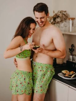 Lustige Shorts Für Männer Avocado -Dedoles Avocado love 19 1