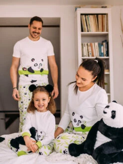 Lustige Pyjamas Für Kinder Bambus-Panda -Dedoles Bamboo Panda 11