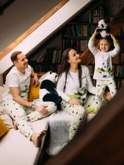 Lustige Pyjamas Für Kinder Bambus-Panda -Dedoles Bamboo Panda 4