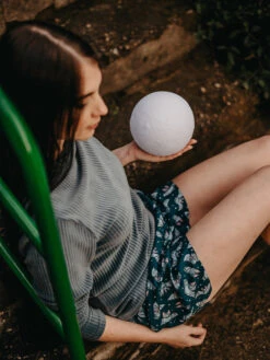 Lustige Damenshorts Fledermäuse In Der Nacht -Dedoles Bats in the Night 4