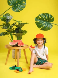 Lustiger Fischerhut Für Kinder Strandstimmung -Dedoles Beach Mood 2