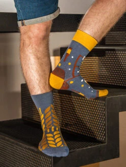 Lustige Socken Zeit Für Ein Bier -Dedoles Beer Time