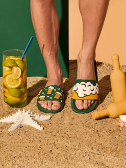 Lustige Pantoletten Bier Und Seifenblasen -Dedoles Beer Bubbles 7