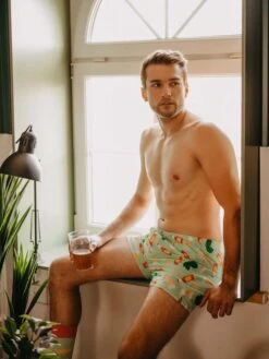 Lustige Shorts Für Männer Bier Und Hopfen -Dedoles Beer Hops 10