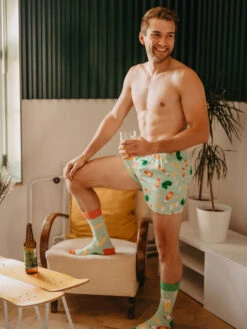 Lustige Shorts Für Männer Bier Und Hopfen -Dedoles Beer Hops 5