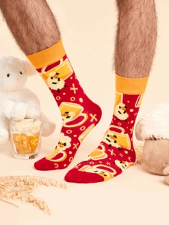 Lustige Socken Bier Und Schafe -Dedoles Beer Sheep 1