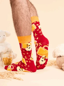 Lustige Socken Bier Und Schafe -Dedoles Beer Sheep 2