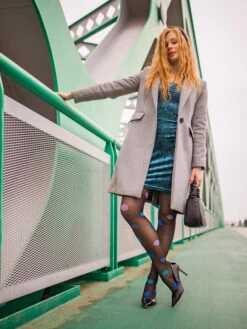 Lustige Nylonstrumpfhosen Große Punkte -Dedoles Big Dots 4