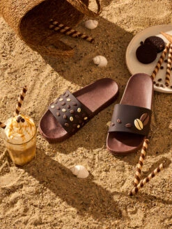 Lustige Überkniestrümpfe Schwarzer Kaffee -Dedoles Black Coffee 1