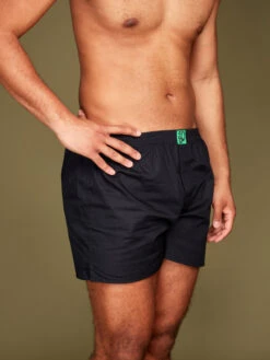Schwarze Shorts Für Männer -Dedoles Black Men s Boxer Shorts 2