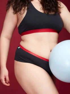 Schwarze Hipster-Damenhöschen 11 Schwarze Hipster-Damenhöschen -Dedoles Black Women s Hipster Briefs 3