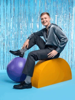 Schwarze Und Weiße Jacquard-Socken -Dedoles Black White 12