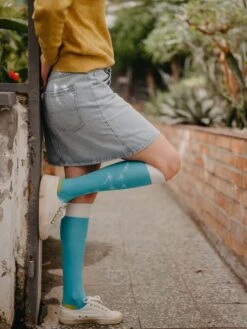 Lustige Kniestrümpfe Löwenzahn Blasen 8 Lustige Kniestrümpfe Löwenzahn Blasen -Dedoles Blowing Dandelion 1