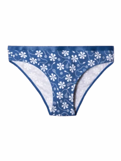 Lustige Damenhöschen Blaudruck