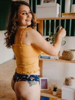 Lustige Brasilianische Damenschlüpfer Schmetterlinge -Dedoles Butterflies 4