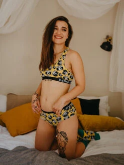 Lustige Damenbralette Kamera -Dedoles Camera 13