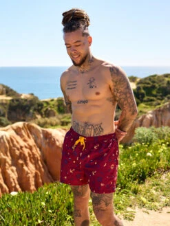 Lustige Badeshorts Für Männer Kapitän 17 Lustige Badeshorts Für Männer Kapitän -Dedoles Captain 5