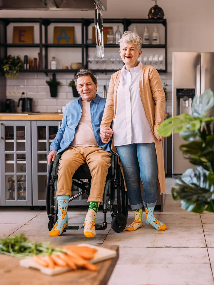 Lustige Socken Karottenliebe 6 Lustige Socken Karottenliebe – Bild 4