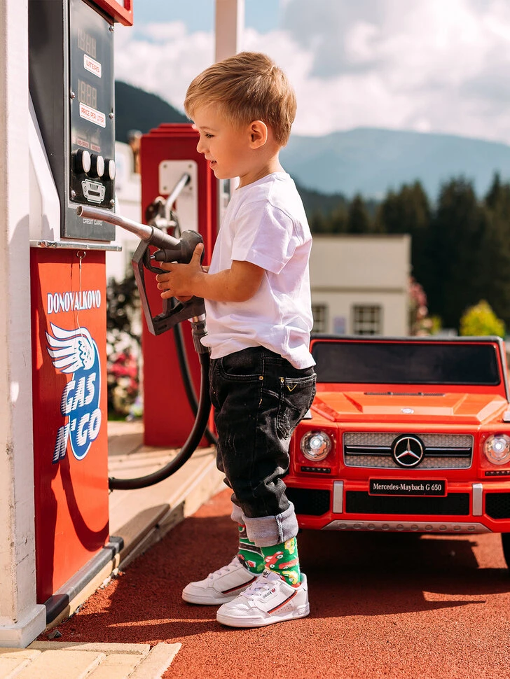 Lustige Kindersocken Kleine Autos 5 Lustige Kindersocken Kleine Autos – Bild 3