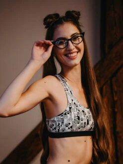 Lustige Damenbralette Katzenpfoten -Dedoles Cat Paws 4 1