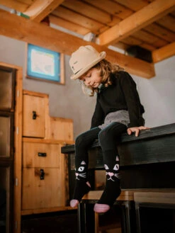 Lustige Warme Socken Für Kinder Katzenblick -Dedoles Cat s Gaze 3