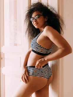 Lustige Hipster-Damenhöschen Katzen Und Streifen -Dedoles Cats Stripes 8