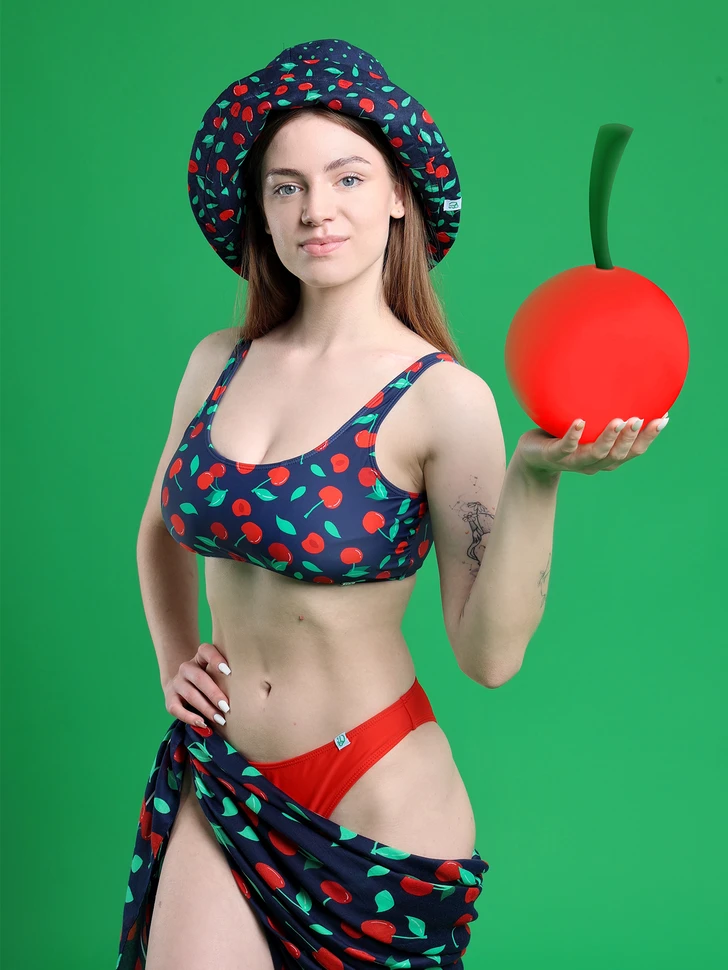 Lustiger Strandpareo Süße Kirschen 6 Lustiger Strandpareo Süße Kirschen – Bild 4