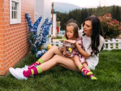 Lustige Kindersocken Chamäleon -Dedoles Chameleon 3