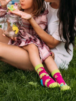 Lustige Kindersocken Chamäleon -Dedoles Chameleon 4