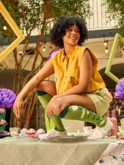 Lustige Kniestrümpfe Kamillentee 11 Lustige Kniestrümpfe Kamillentee -Dedoles Chamomile Tea 2