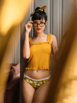 Lustige Damenhöschen Kamillentee -Dedoles Chamomile Tea 1