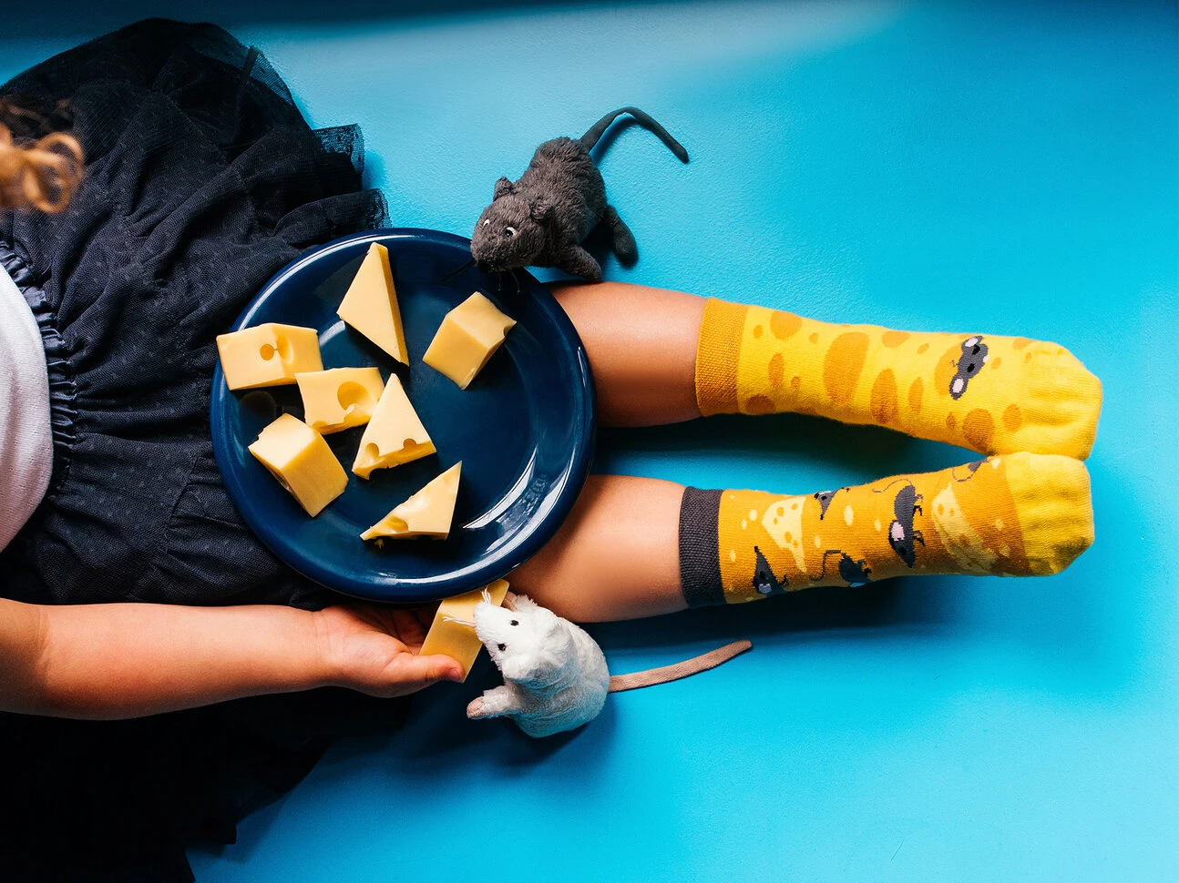 Lustige Kindersocken Käse 5 Lustige Kindersocken Käse – Bild 3