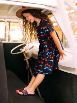 Lustige Pantoletten Für Kinder Kirschen -Dedoles Cherries 11 1