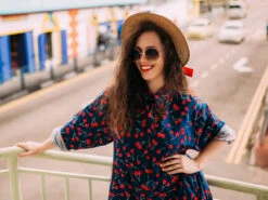 Lustiges Hemdkleid Kirschen -Dedoles Cherries 3