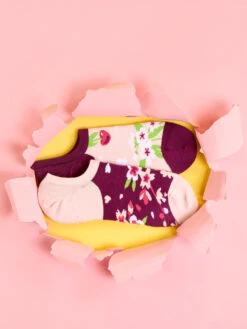 Lustige Sneakersocken Kirschblüte -Dedoles Cherry Blossom 2