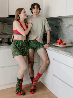 Lustige Shorts Für Männer Chilischoten -Dedoles Chili Peppers 1 1