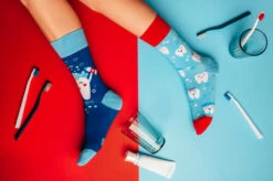 Lustige Socken Reine Zähne -Dedoles Clean Teeth 2