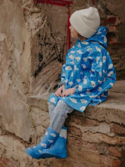 Lustiger Regenmantel Für Kinder Regenwolken -Dedoles Clouds 6