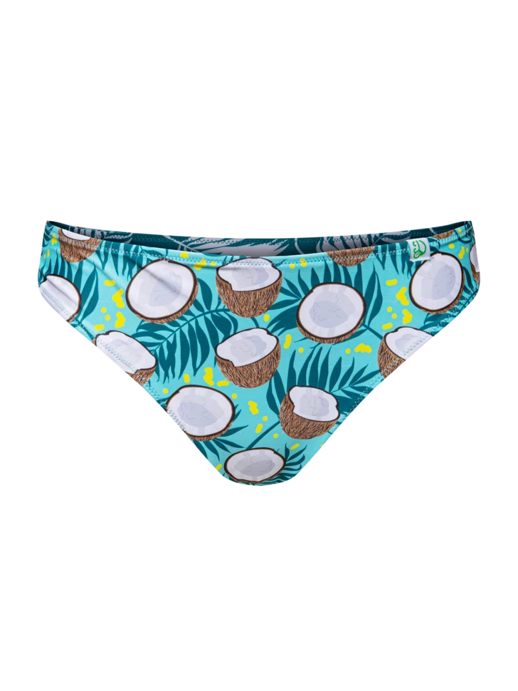 Lustiges Bikinihöschen Kokosnuss 3 Lustiges Bikinihöschen Kokosnuss