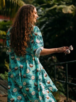 Lustiges Hemdkleid Kokosnuss -Dedoles Coconut 11