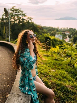 Lustiges Hemdkleid Kokosnuss -Dedoles Coconut 2 1