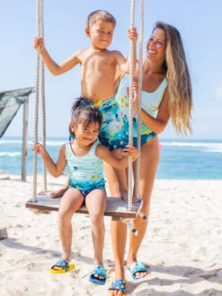 Lustiger Einteiliger Damenbadeanzug Korallenwelt -Dedoles Coral World 4