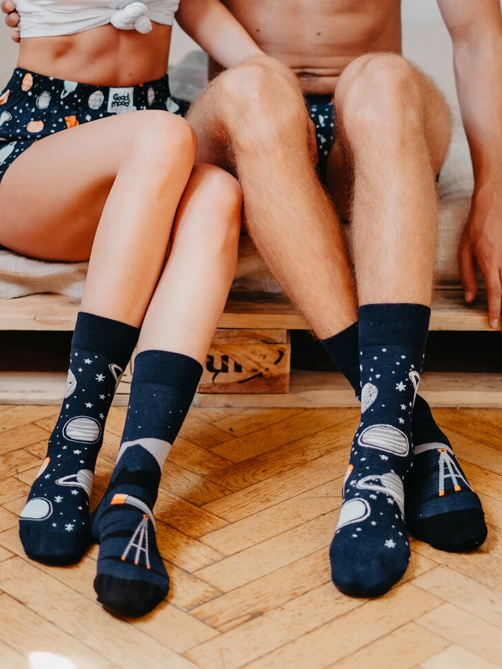 Lustige Socken Kosmos 6 Lustige Socken Kosmos – Bild 4